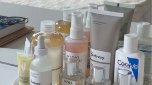 روتين العناية بالبشرة المختلطة